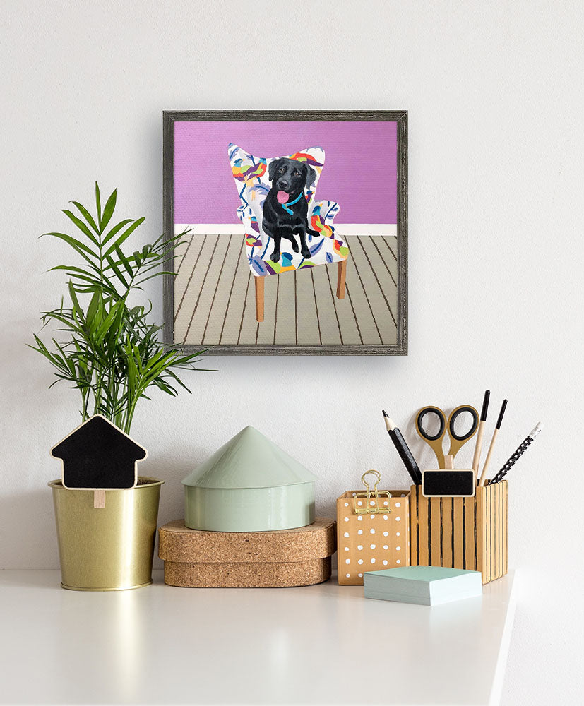 Dog Tales - Ruby Mini Framed Canvas