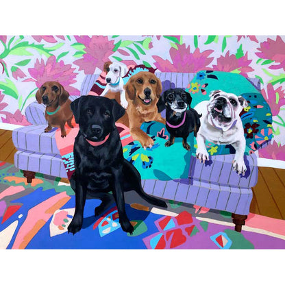 Dog Tales - Pup Pals Canvas Wall Art