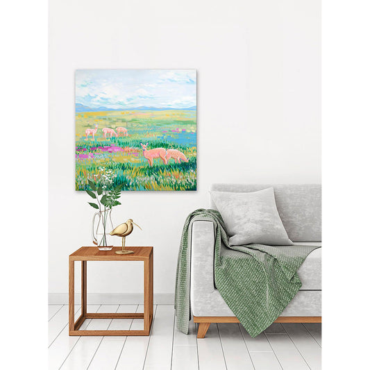 Summer Fields Canvas Wall Art - GreenBox Art