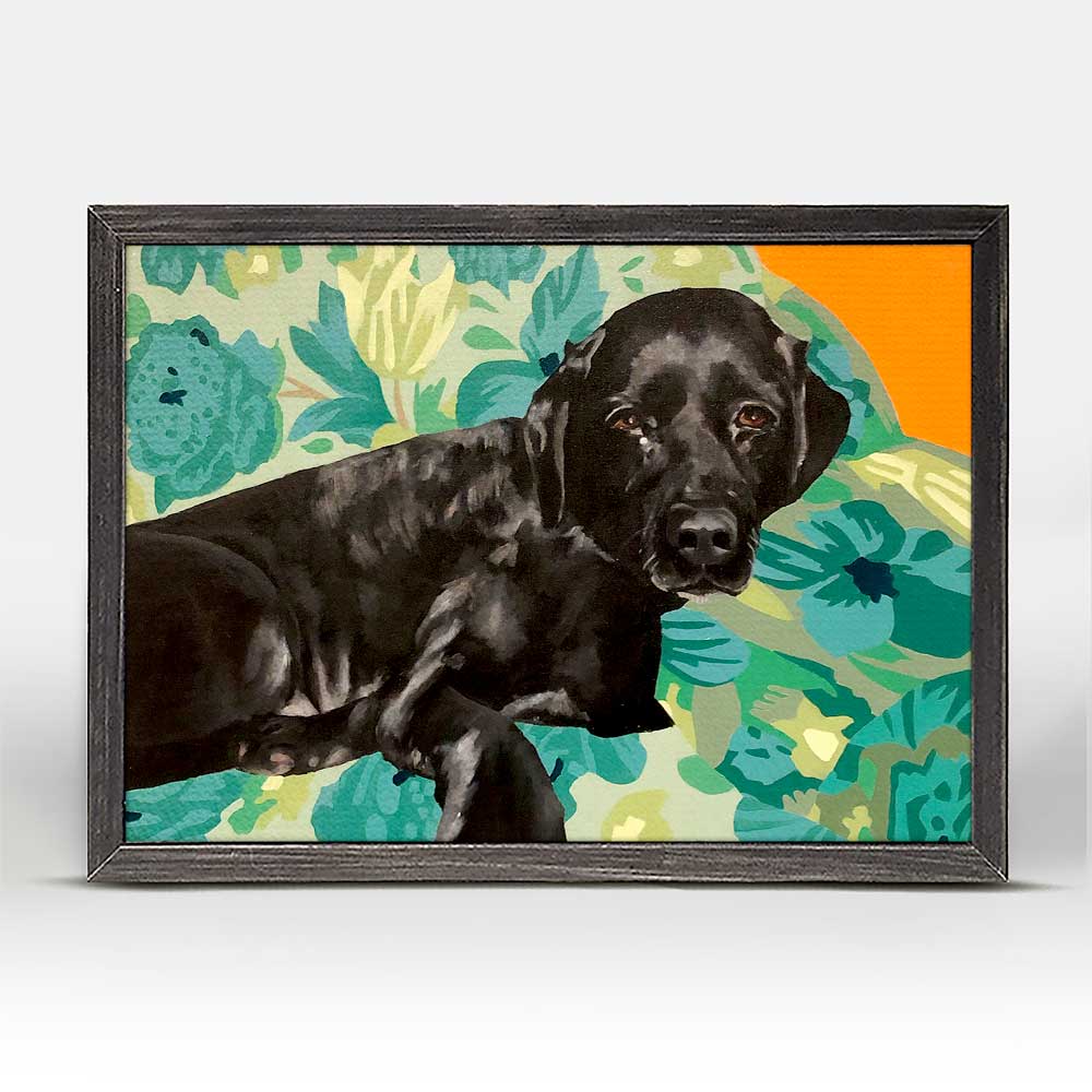 Dog Tales - Bentley Mini Framed Canvas