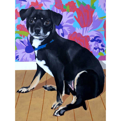 Dog Tales - Sadie Canvas Wall Art
