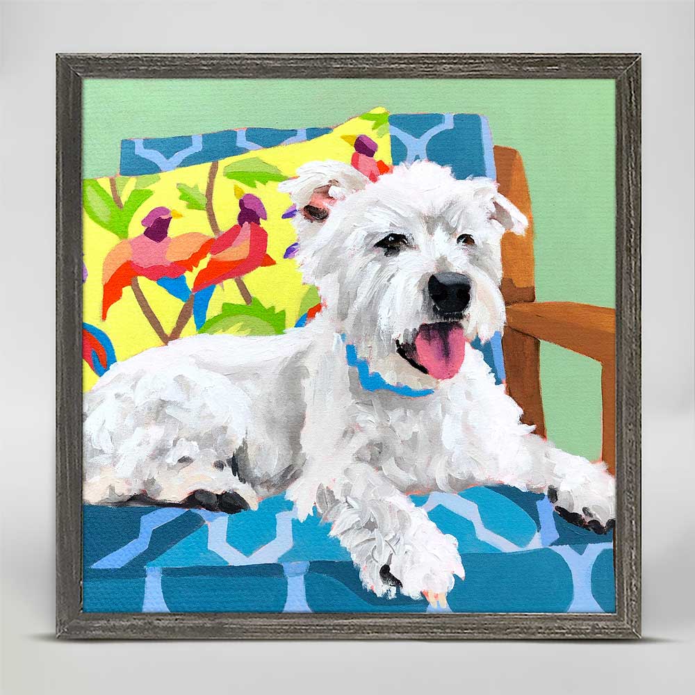 Dog Tales - Bella Mini Framed Canvas