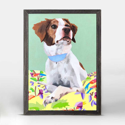 Dog Tales - Pepper Mini Framed Canvas