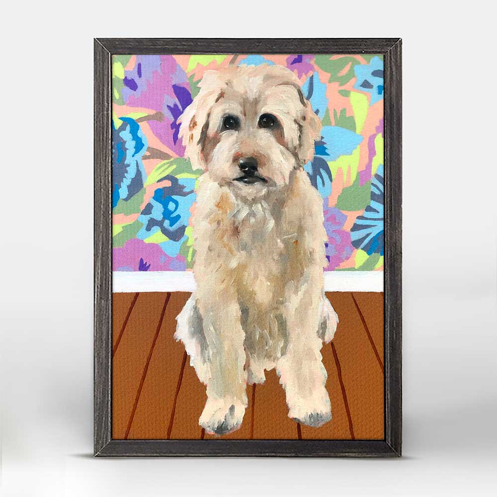 Dog Tales - Winnie Mini Framed Canvas