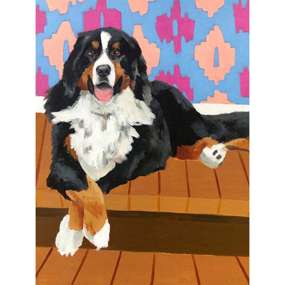 Dog Tales - Rufus Canvas Wall Art - GreenBox Art