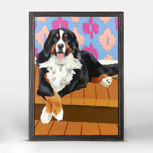 Dog Tales - Rufus Mini Framed Canvas