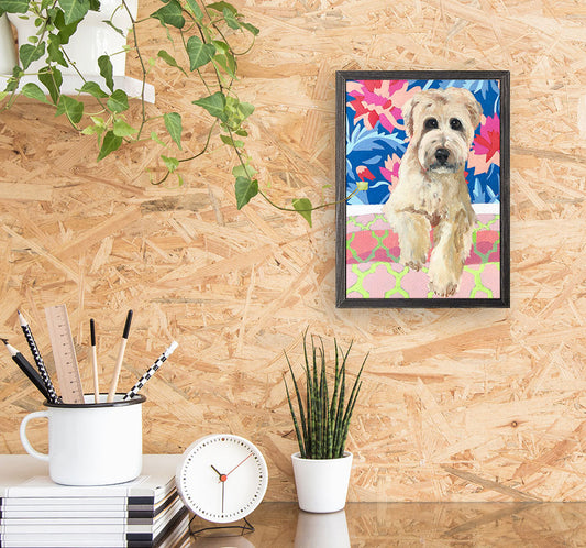 Dog Tales - Max Mini Framed Canvas