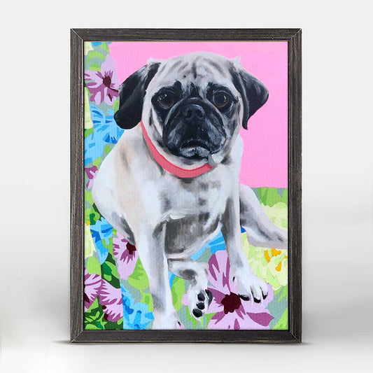 Dog Tales - Lucy Mini Framed Canvas