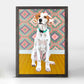 Dog Tales - Copper Mini Framed Canvas