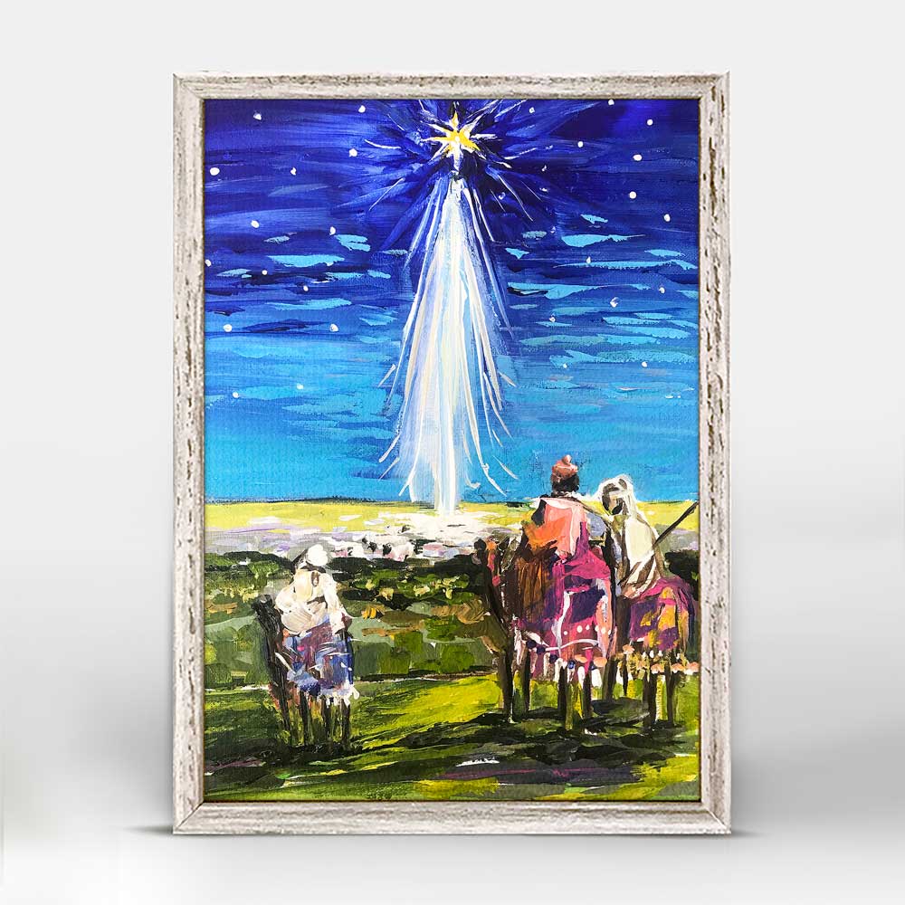 Holiday - The Night Mini Framed Canvas