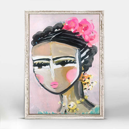 She is Fierce - Francis Mini Framed Canvas