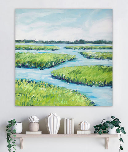 Graceful Marsh Canvas Wall Art