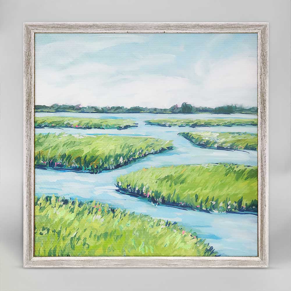 Graceful Marsh Mini Framed Canvas