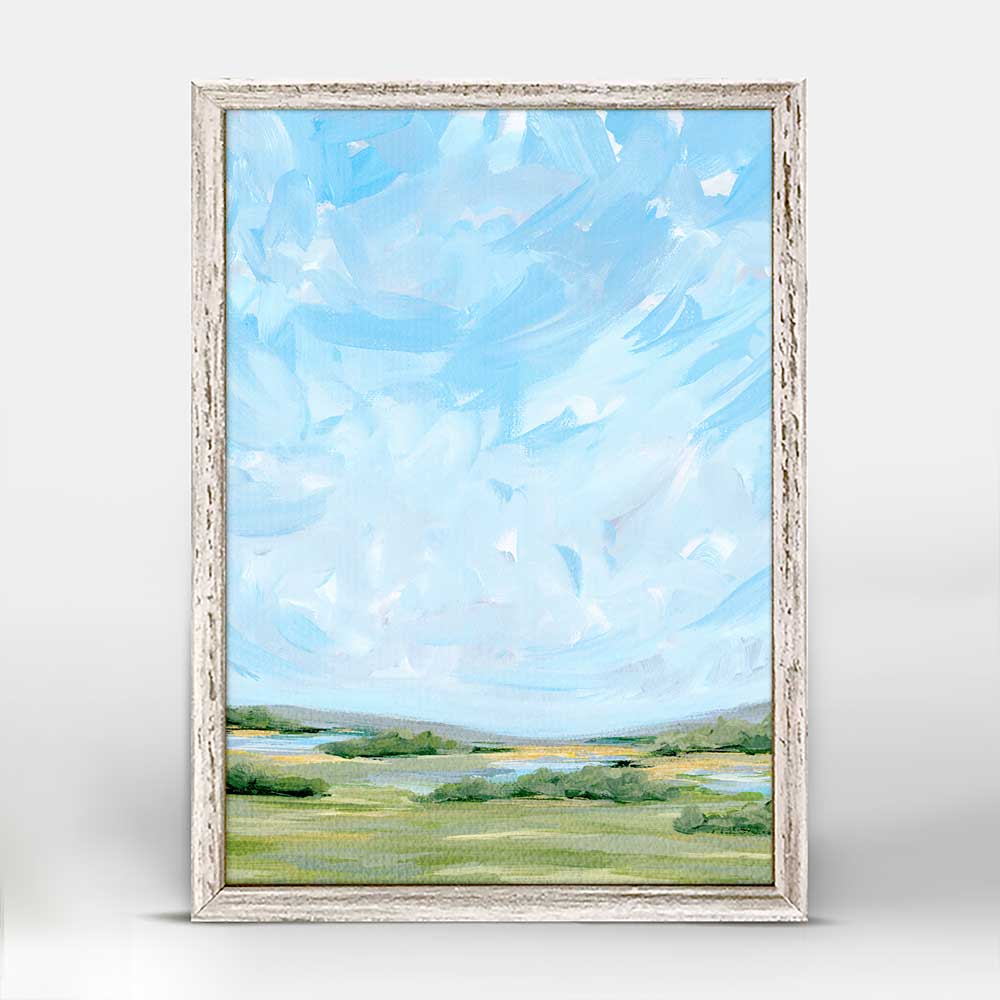 Sky and Solace Mini Framed Canvas - GreenBox Art