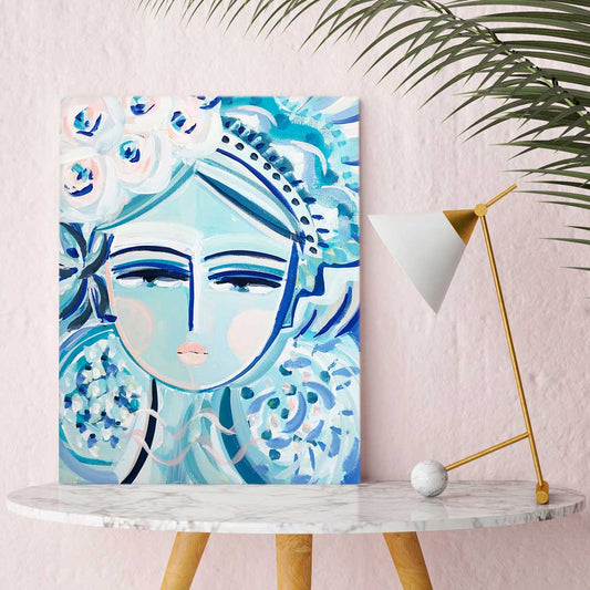 She Is Fierce - Mahya Canvas Wall Art