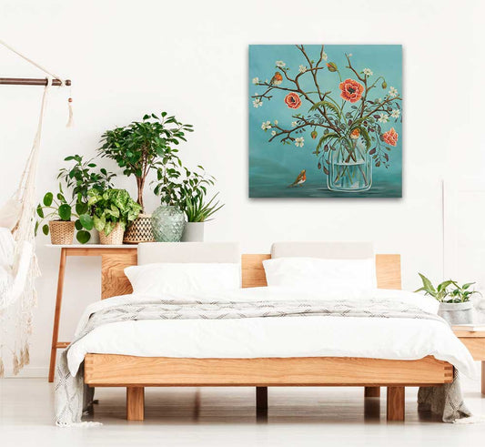 Signs Of Spring Canvas Wall Art