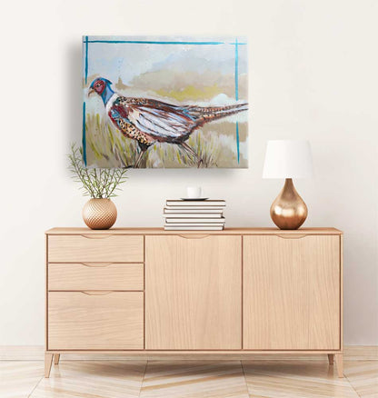 Pheasant Canvas Wall Art