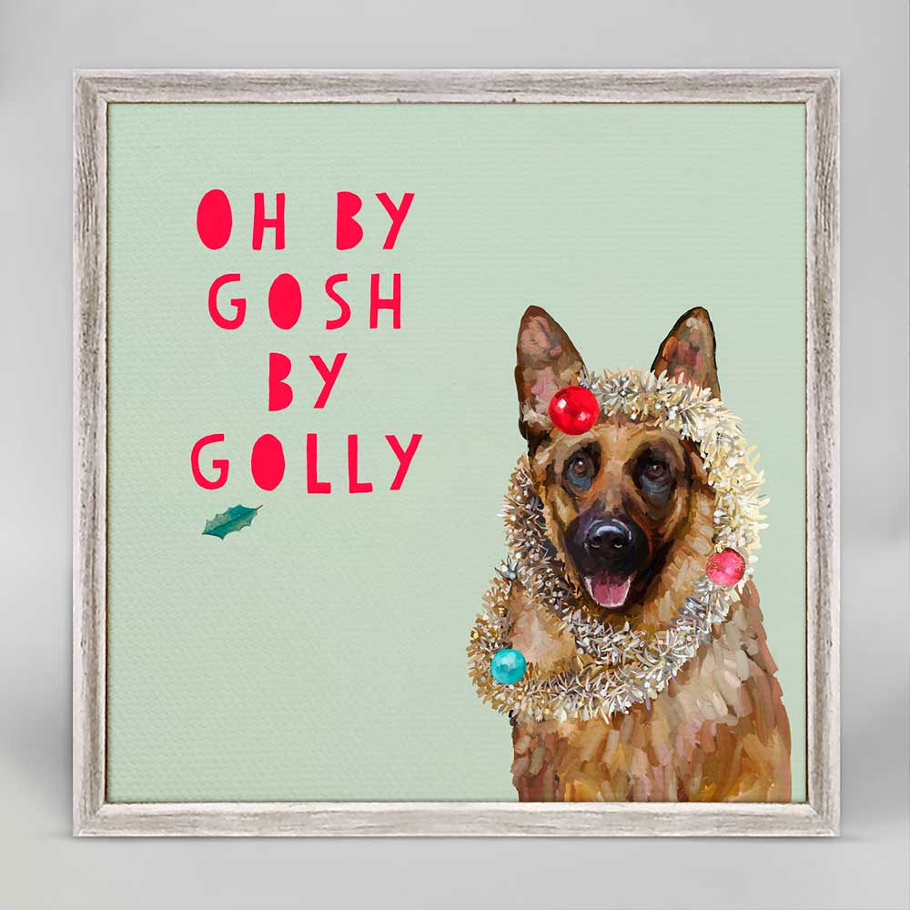Holiday - Oh By Gosh By Golly Mini Framed Canvas
