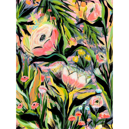 Tropical Floral Canvas Wall Art