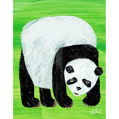 Eric Carle's Panda Bear Cover Canvas Wall Art