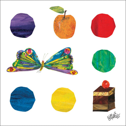 Eric Carle's Butterfly and Dots Canvas Wall Art