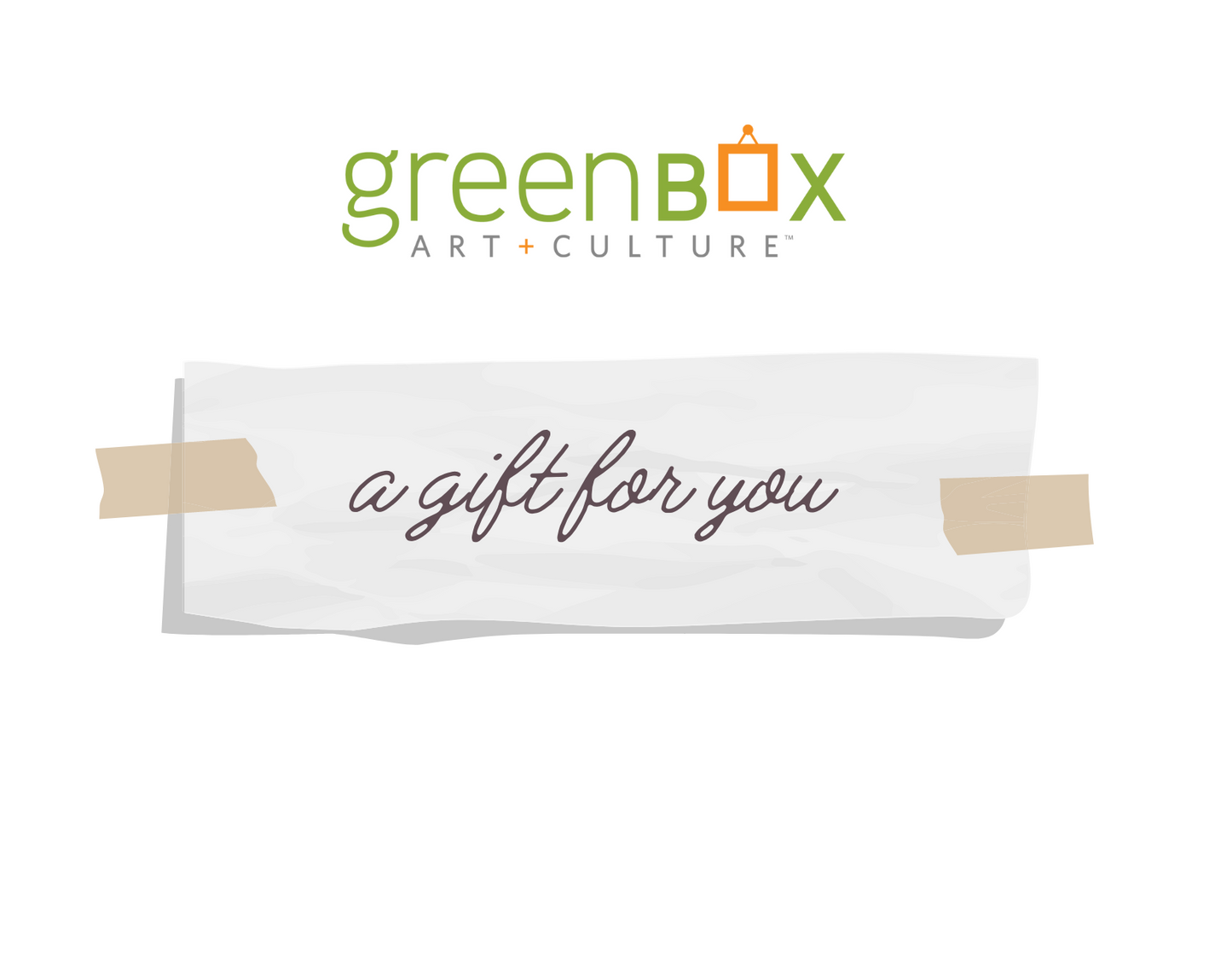 GreenBox Art Gift Card